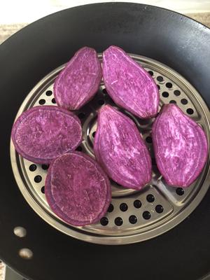 全麦紫薯饼的做法 步骤2