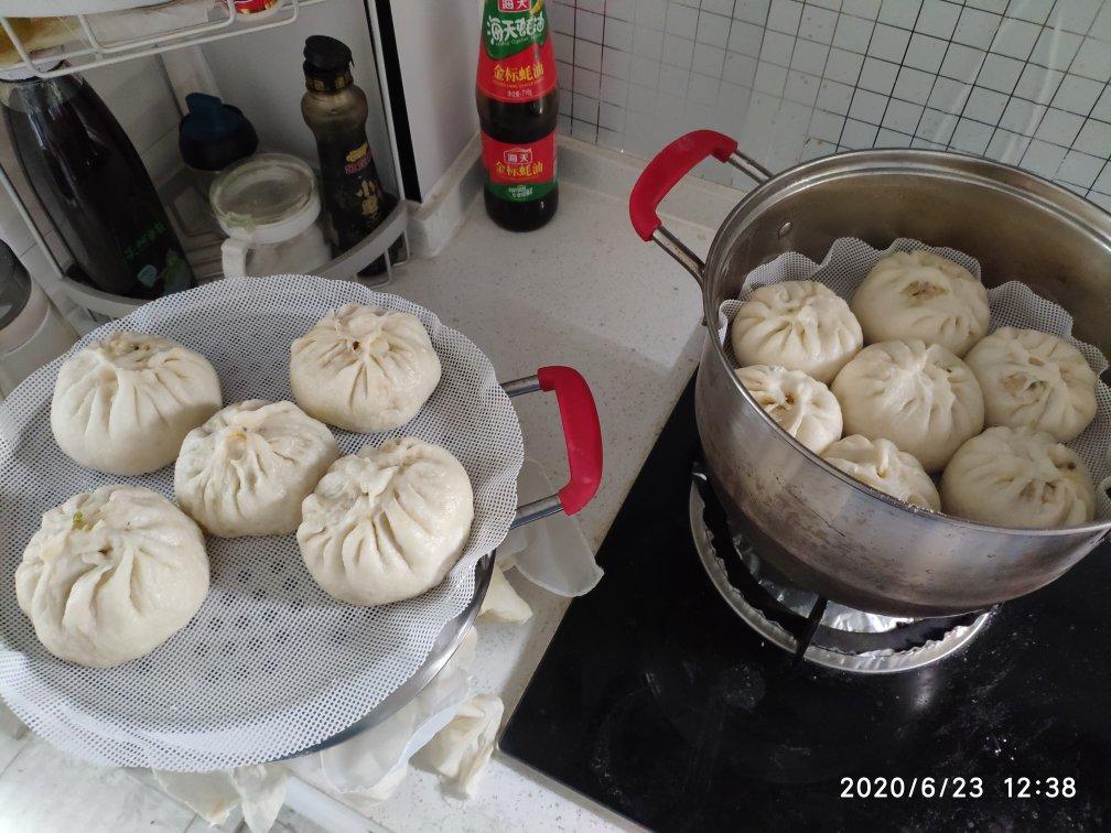 胡萝卜木耳鸡蛋素包子