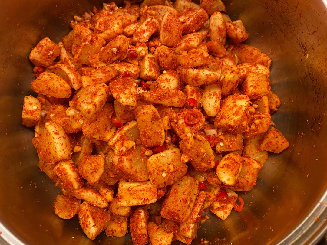 简单的腌萝卜干