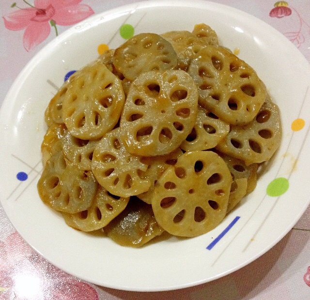 茉茉沫沫做的糖醋藕片