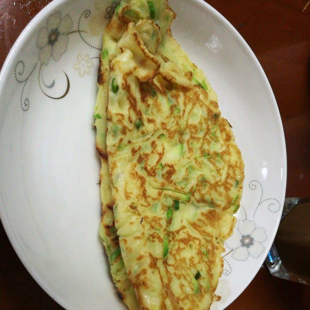 西葫芦鸡蛋饼