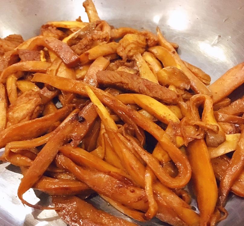 干扁孜然杏鲍菇
