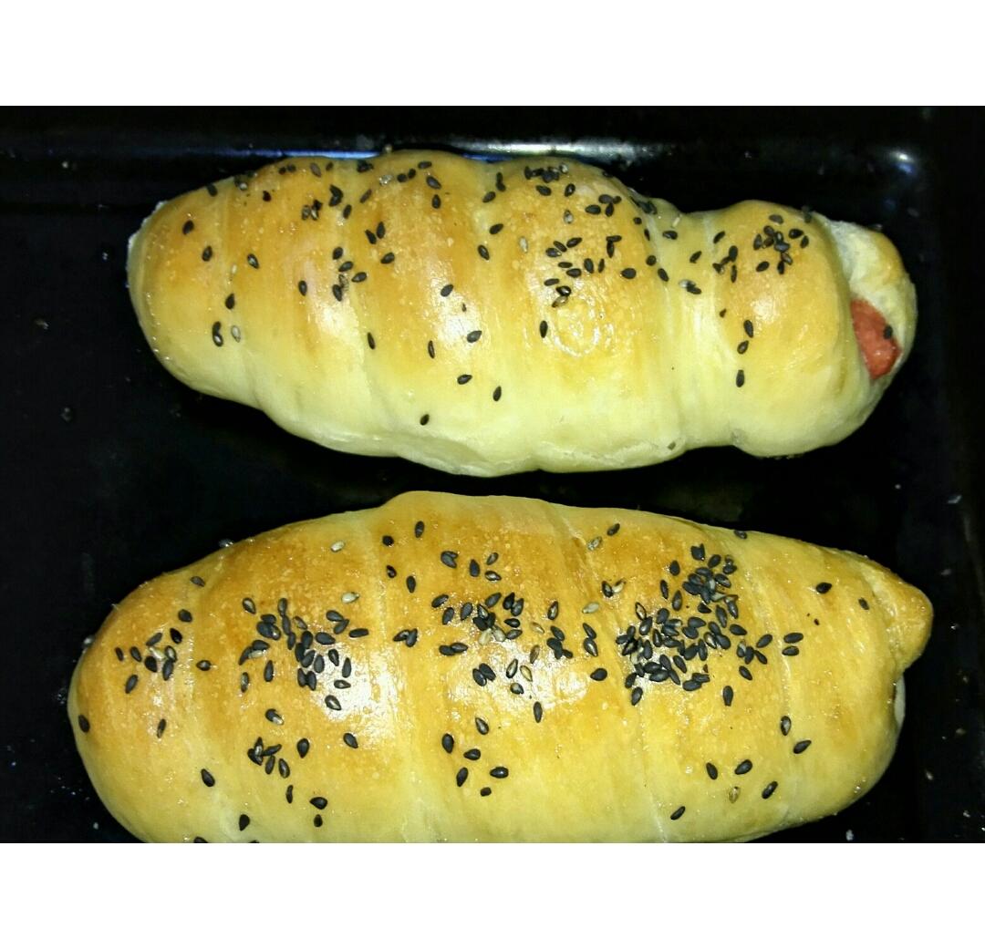 热狗面包卷
