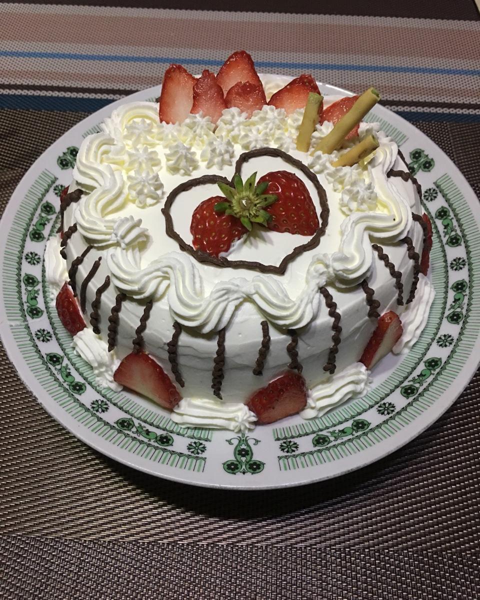 六寸戚风蛋糕胚