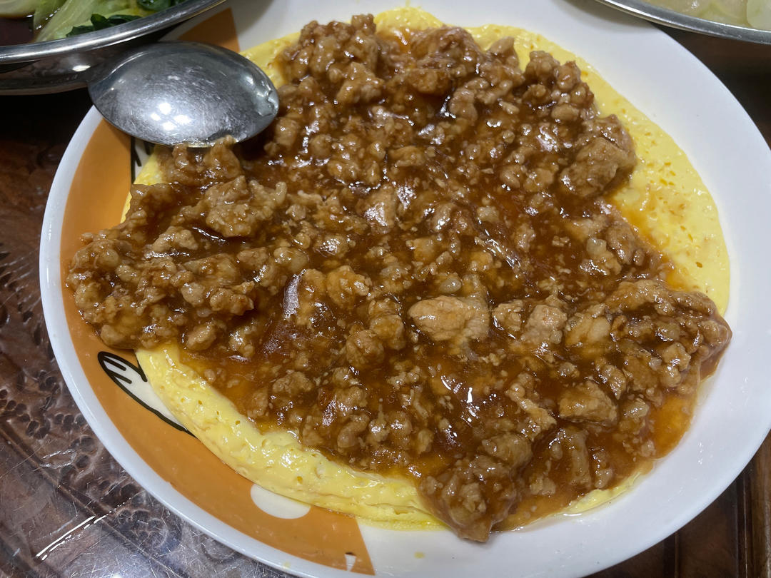 比布丁还要嫩，老少皆宜的肉沫蒸蛋