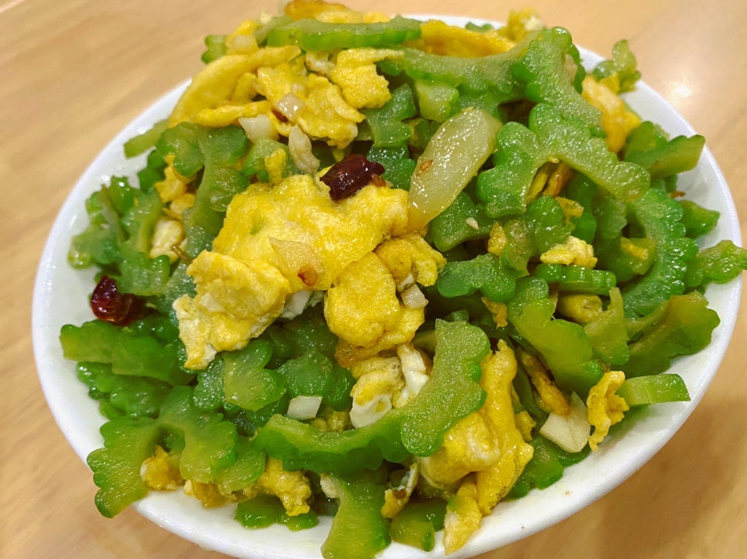 下火🔥菜苦瓜炒蛋
