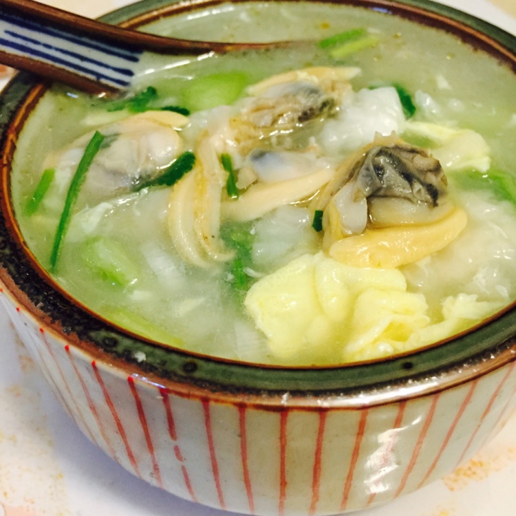 走路去纽约-9做的蛤蜊疙瘩汤