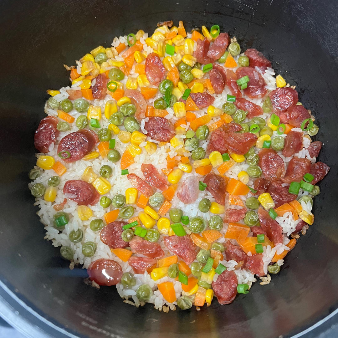腊肠焖饭