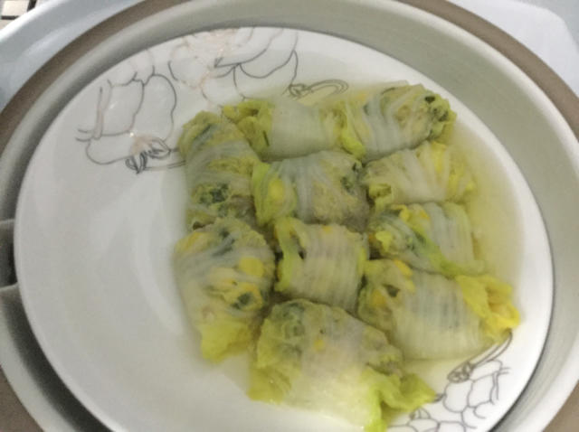肉沫白菜卷