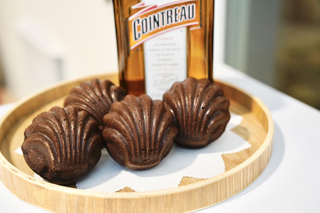 君度酒黑巧玛德琳的做法