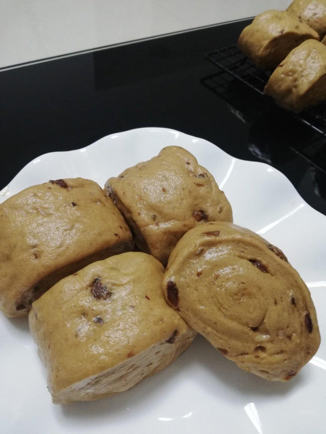 有料的红糖馒头（土豪包）
