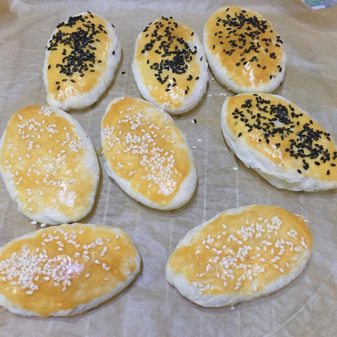芝麻椒盐牛舌饼（北京小吃）