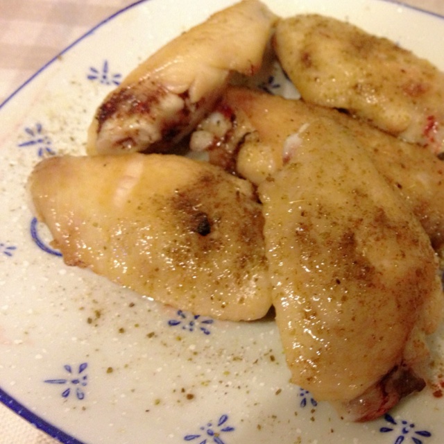 香煎鸡翅中