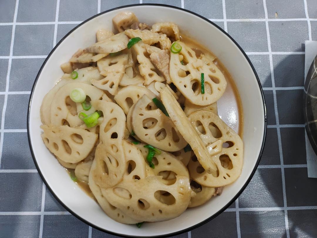 藕片炒肉