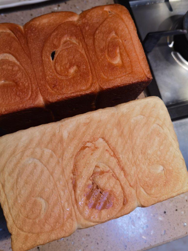 最好吃的牛奶吐司妃娟的100%中种北海道牛奶吐司奶油吐司