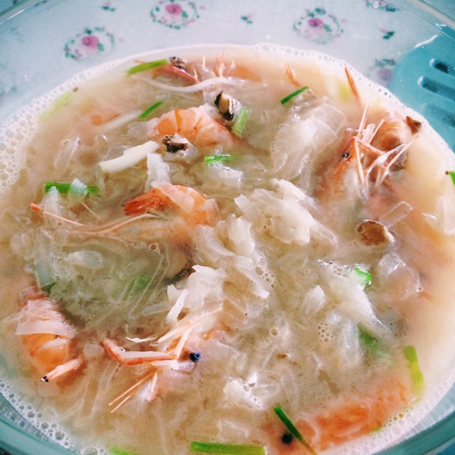 萝卜虾皮汤
