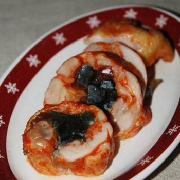 cook100奥尔良松花鸡肉卷