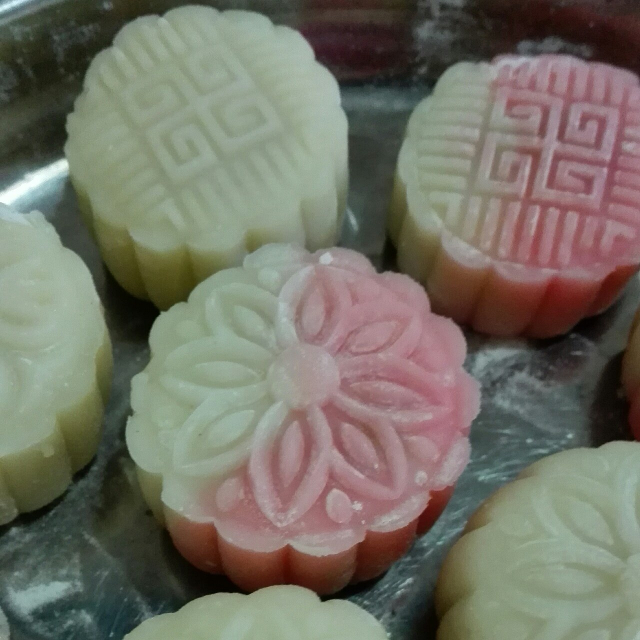 板栗冰皮月饼