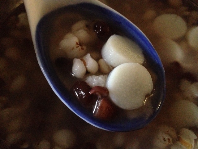 红豆薏米糖水
