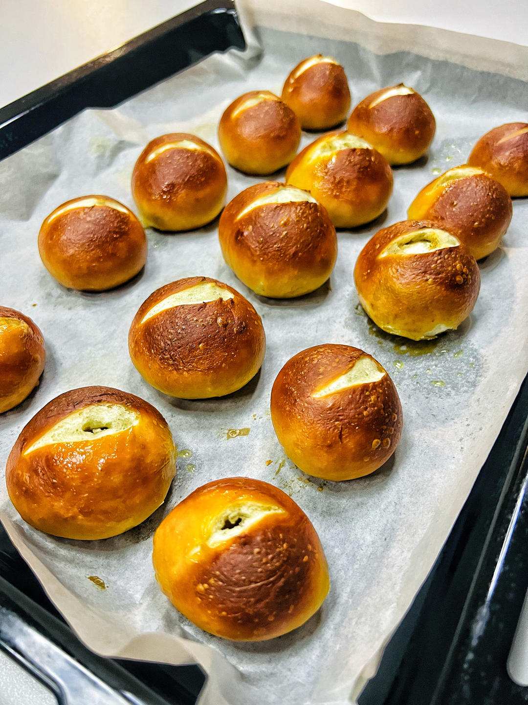 碱水小丸子（超可爱好操作的碱水面包）