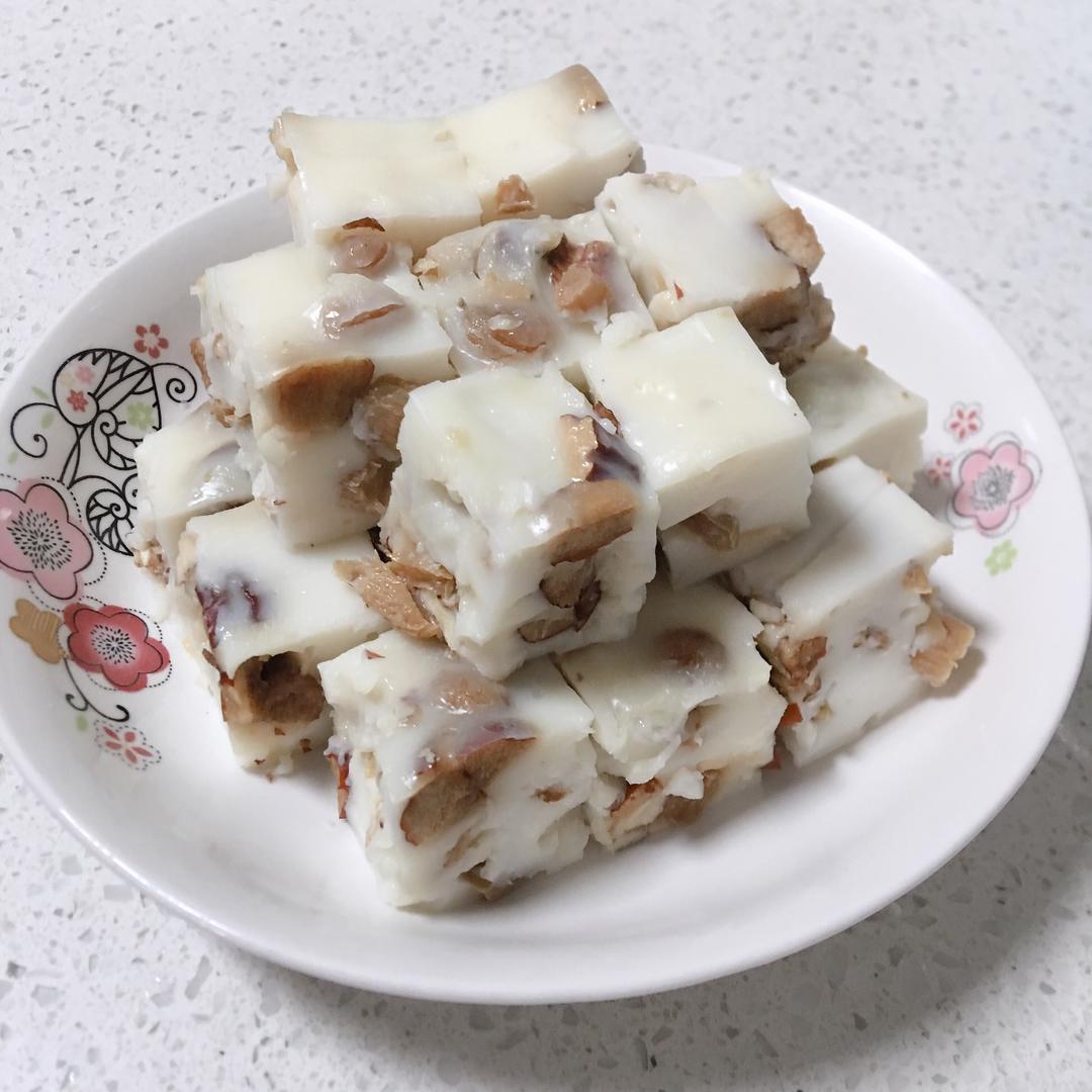 简单营养_干果牛奶小方