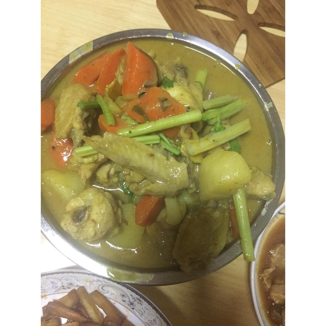 咖哩鸡翅