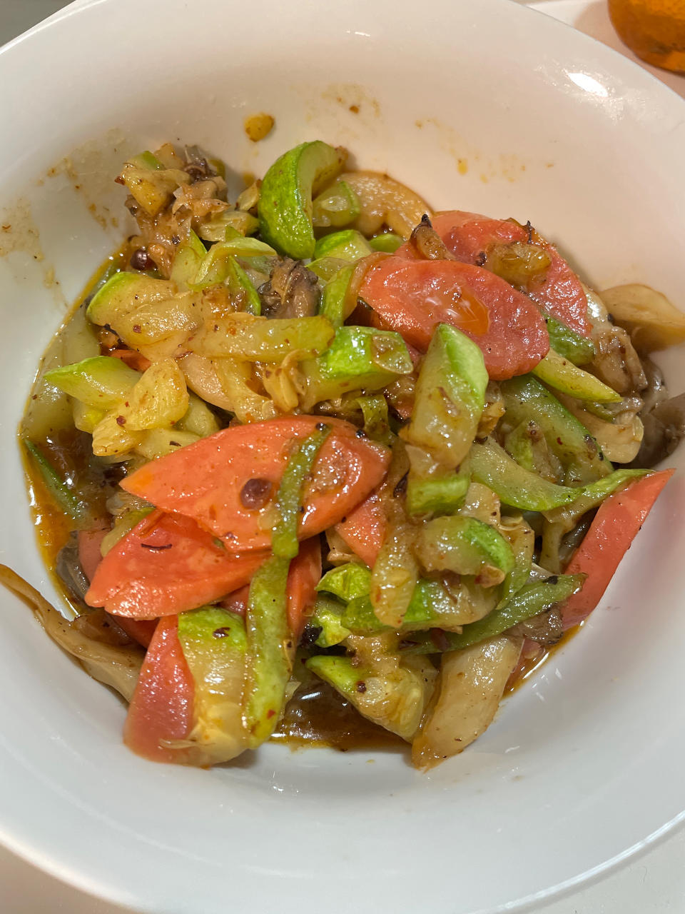 家常菜：小炒西葫芦