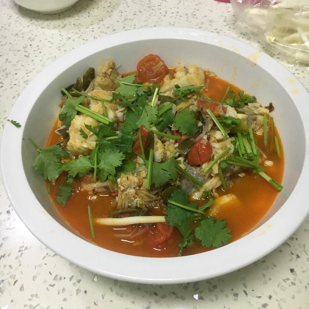 酸汤鱼(鲈鱼版)