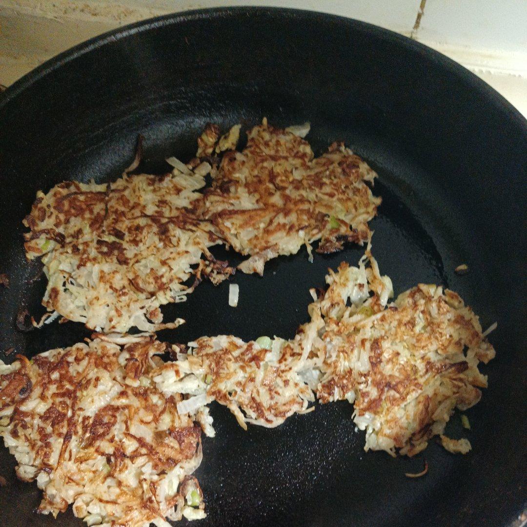 煎白萝卜丝饼