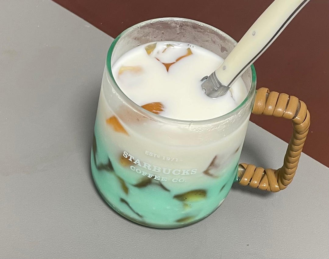 椰奶茶冻（冷饮）的做法