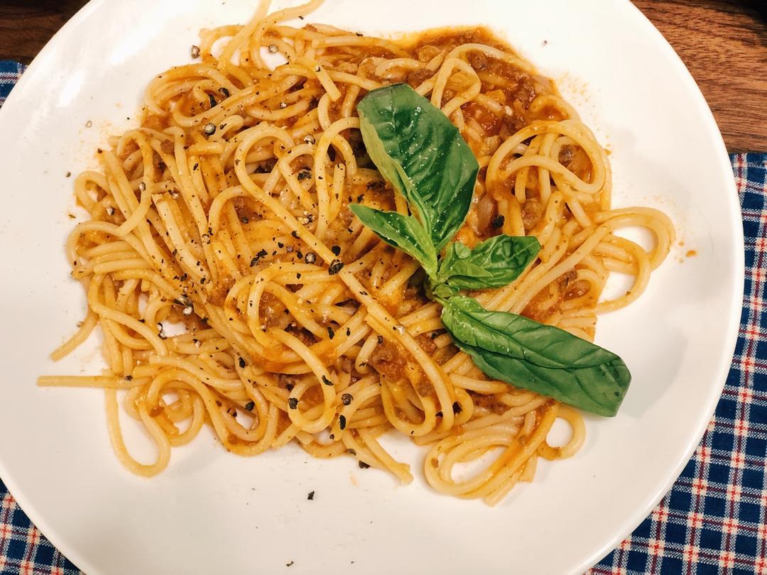 意大利番茄肉酱面【食材包操作说明】