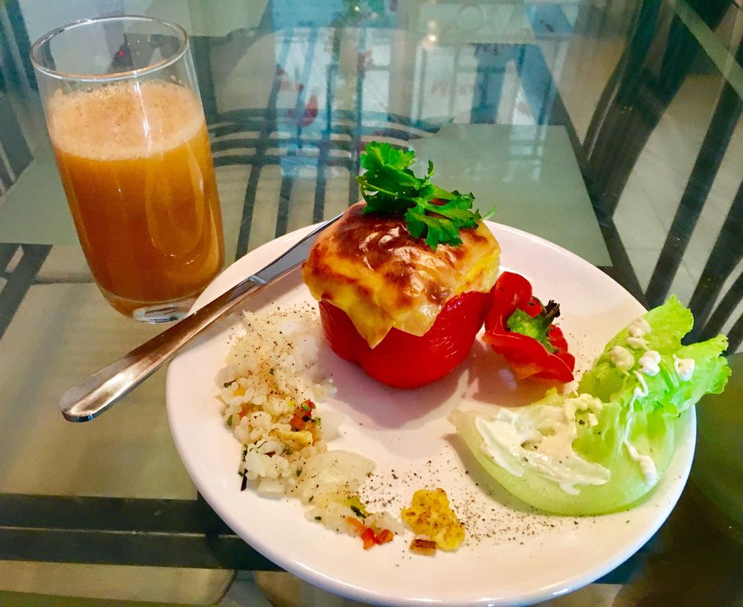 Double cheese素彩焗饭的做法