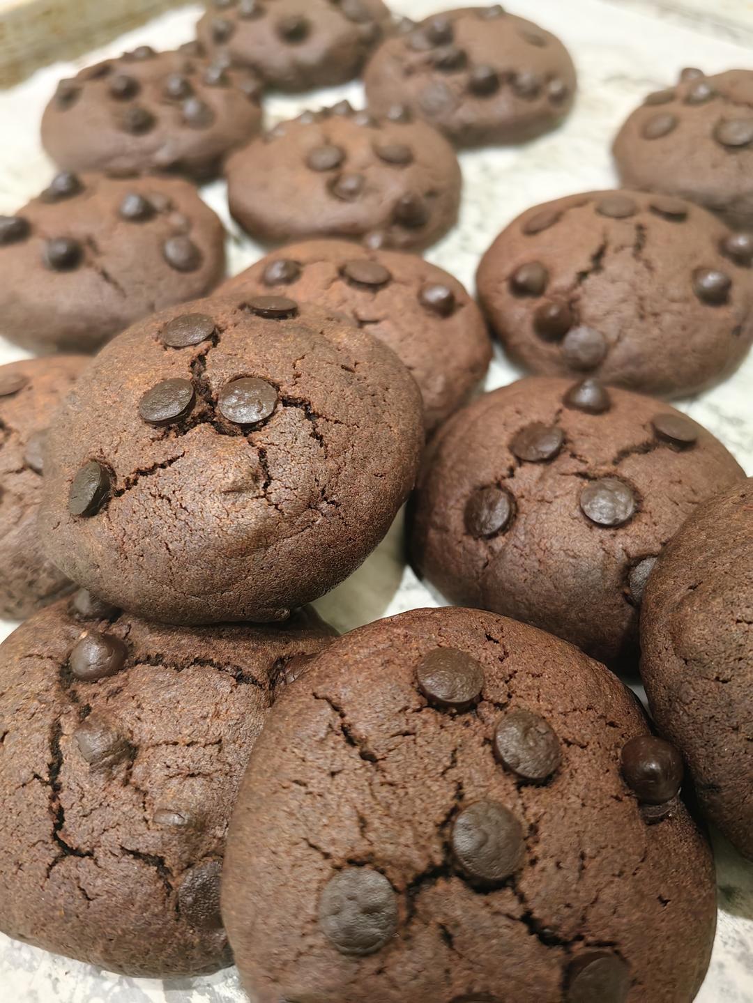 巧克力豆曲奇