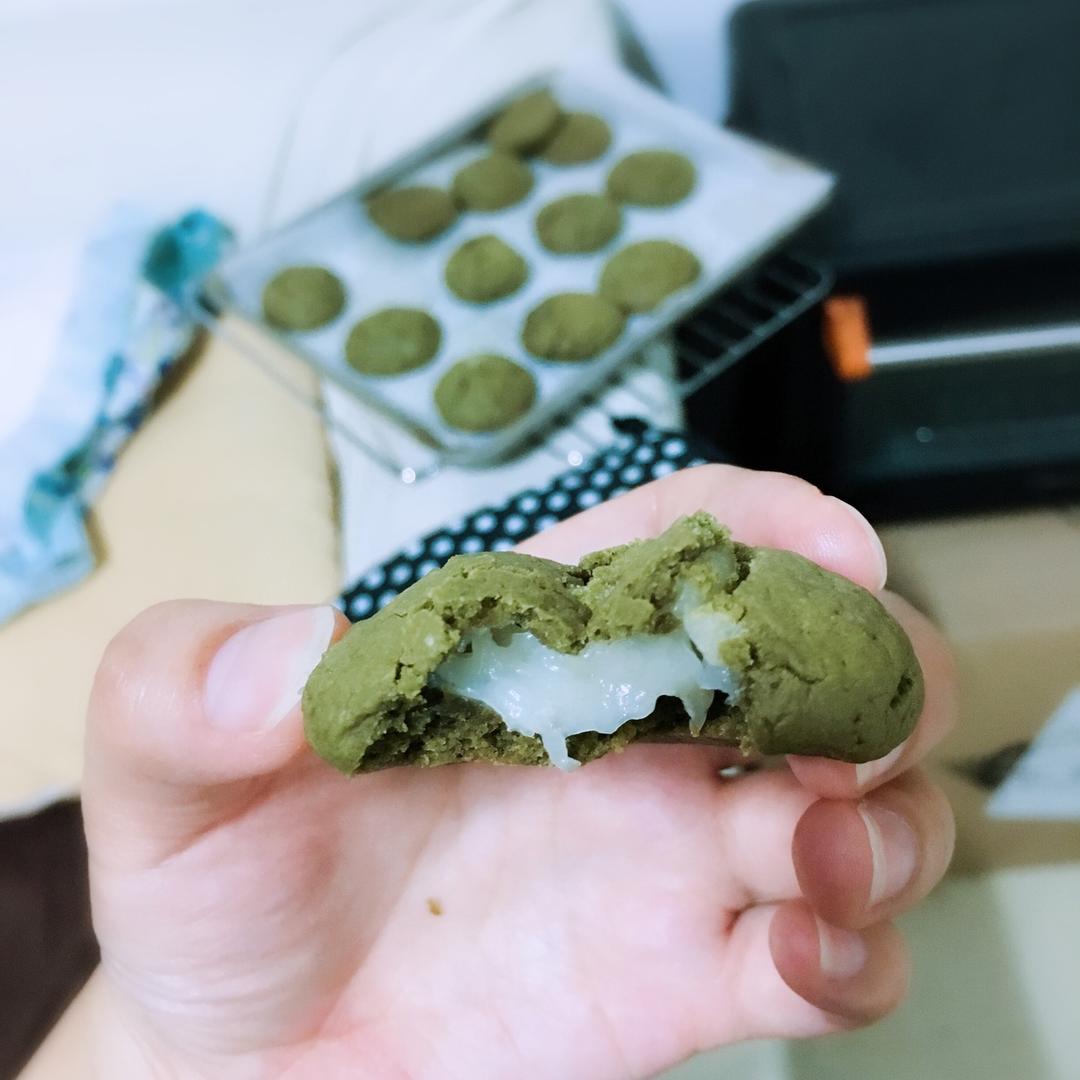 可可/抹茶麻薯夹心软曲奇