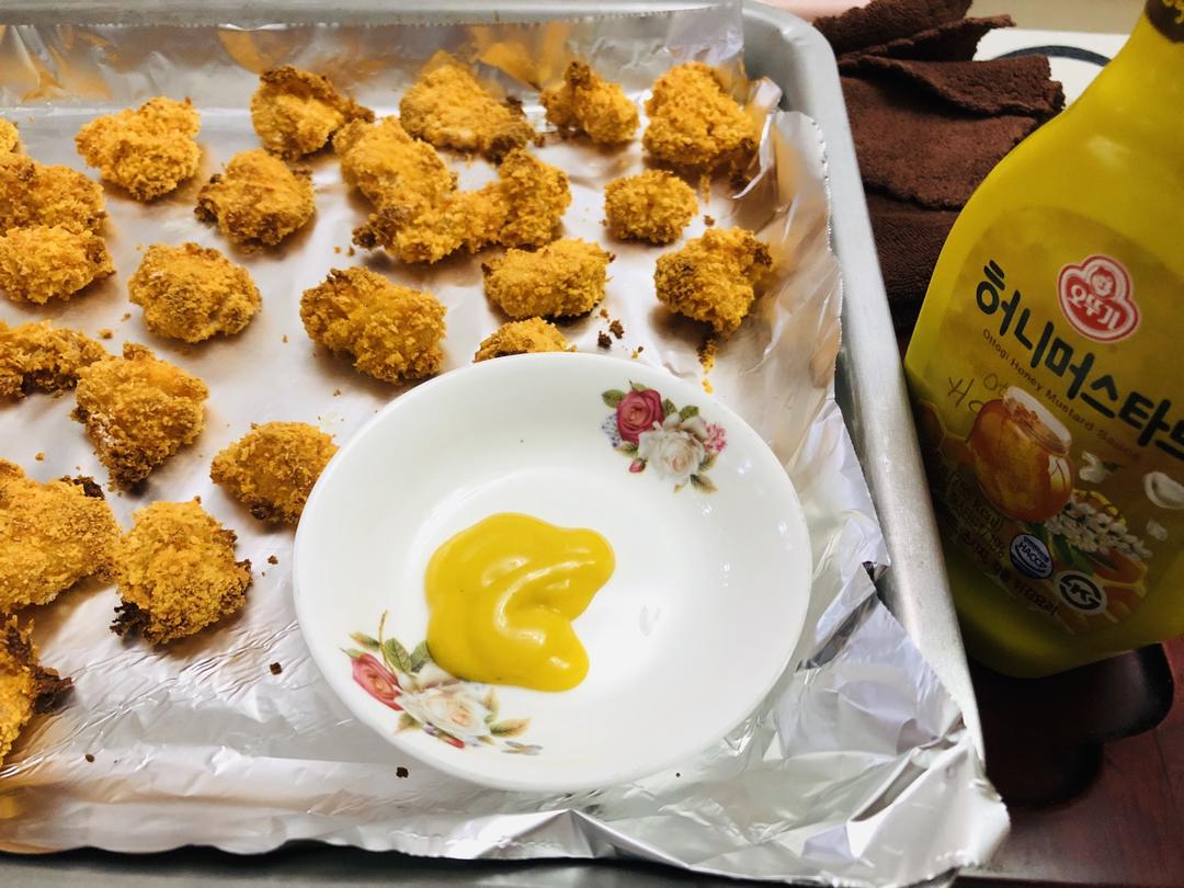 0失败的无油鸡米花（烤箱版）的做法