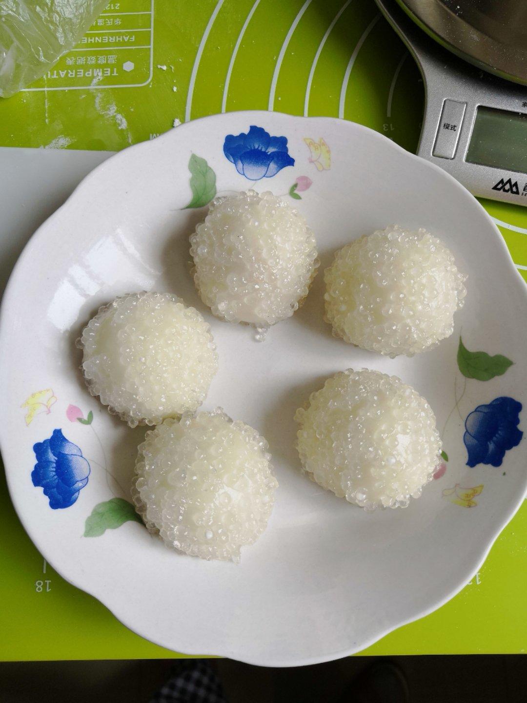莲蓉西米团