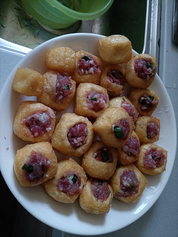 豆腐泡塞肉