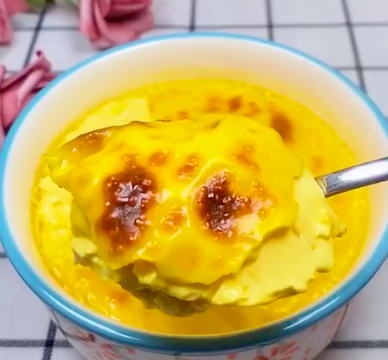 蛋黄版-焦糖布丁的做法