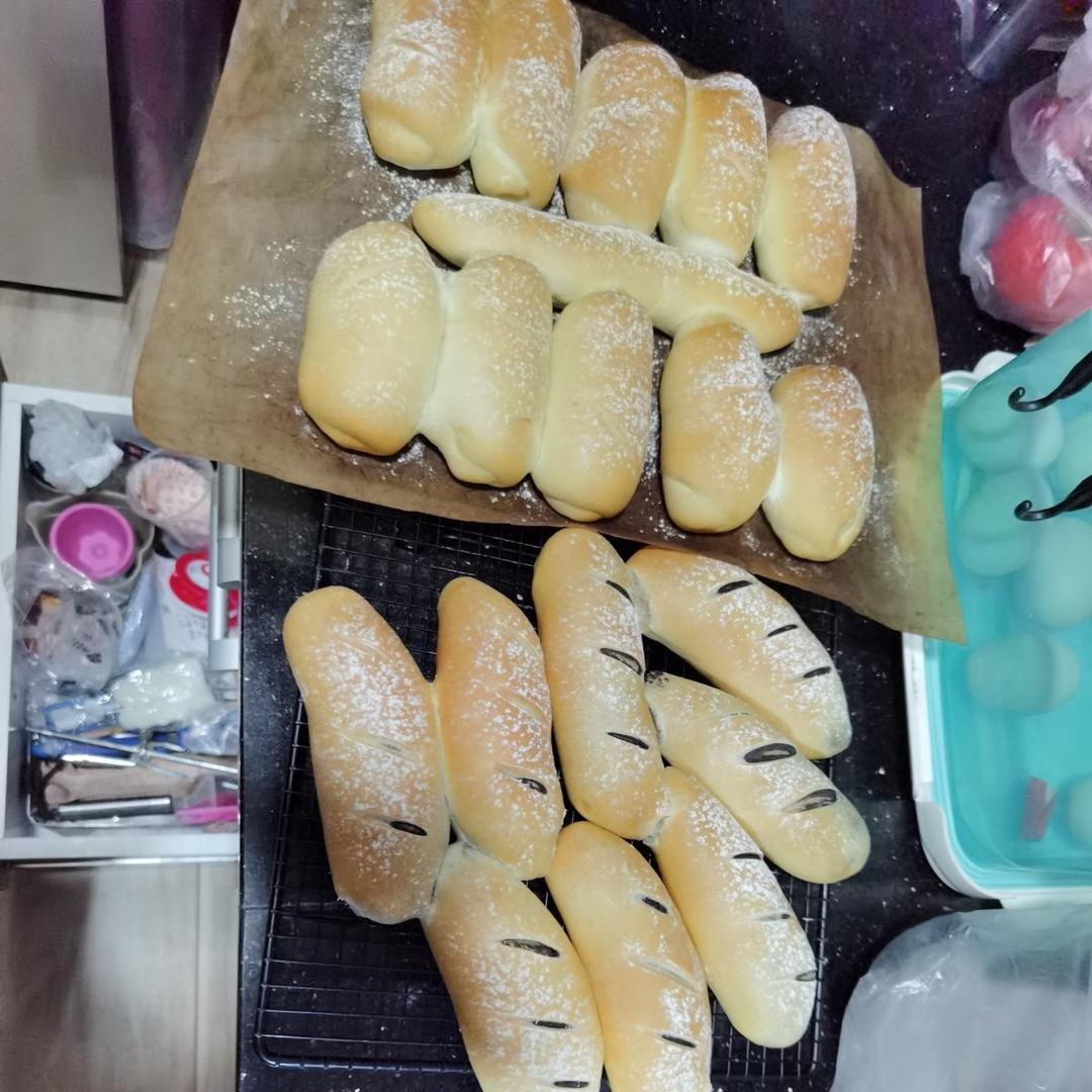 牛奶液种老面包（一次发酵）