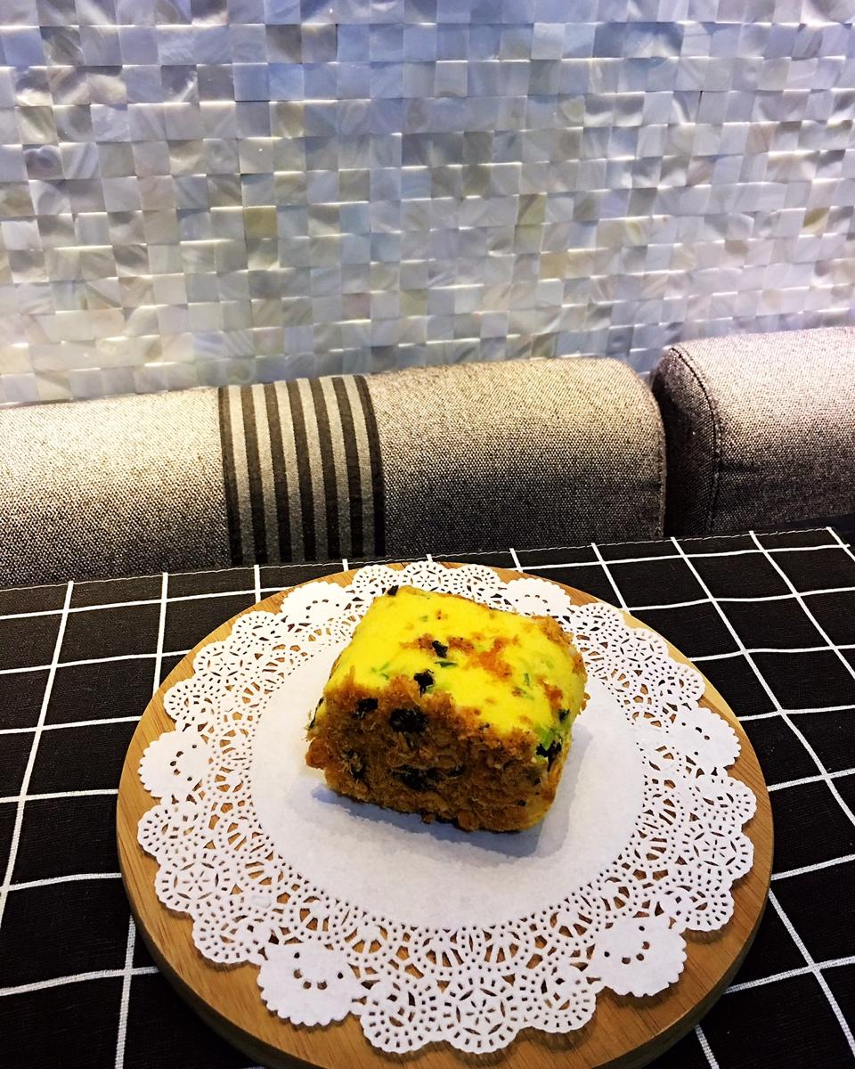 香葱肉松肥蛋糕卷～