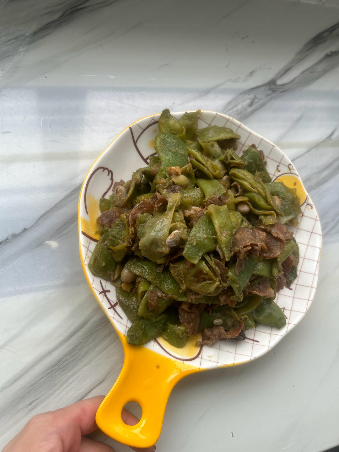 炖油豆角