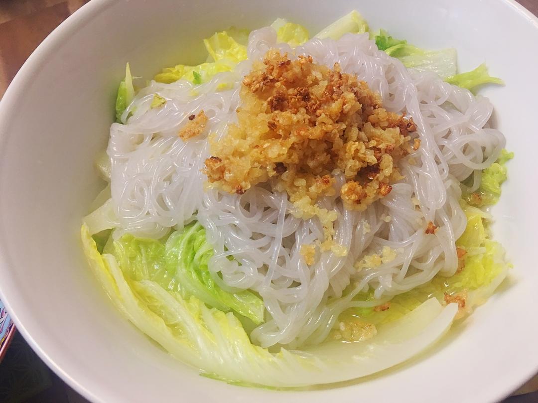 蒜茸粉丝娃娃菜