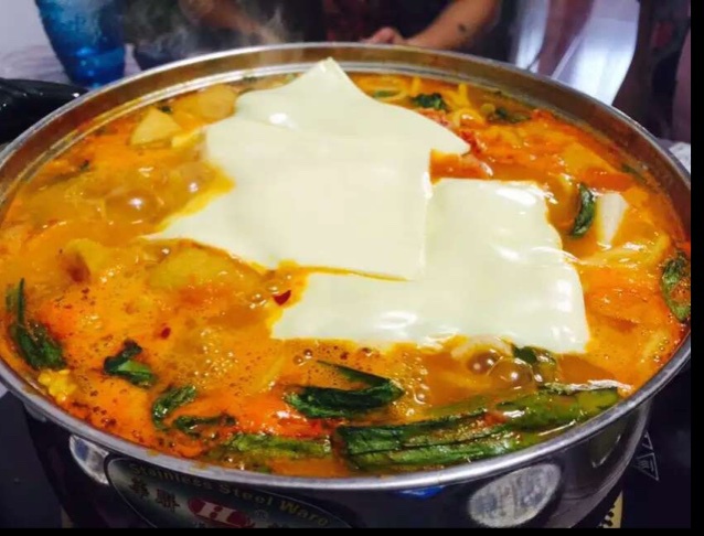 韩国芝士年糕火锅