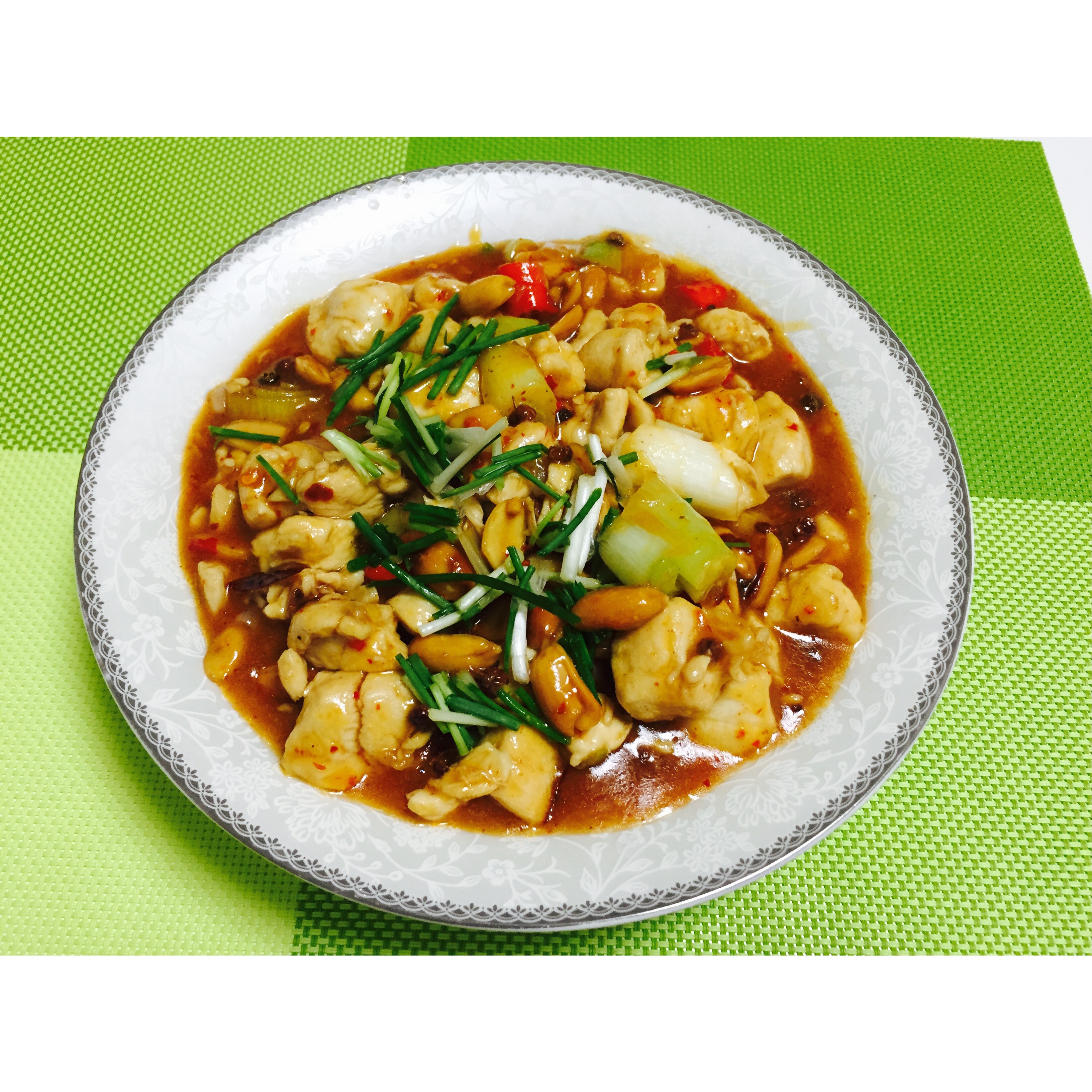 秘诀是雪碧的宫保鸡丁