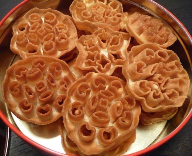 椰香无比酥脆的娘惹蜂窝饼kuih loyang, kuih rose, kuih goyang的做法