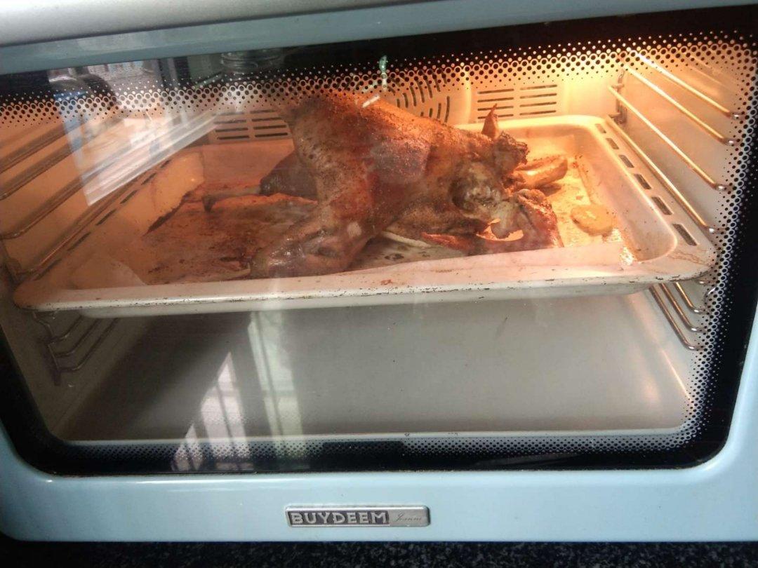 椒盐脆皮烤鸡（北鼎食谱）