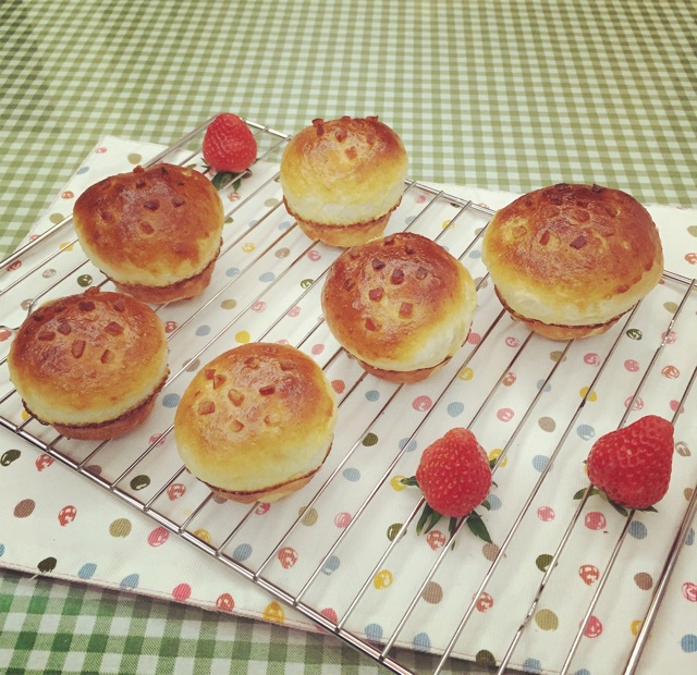 软绵绵夹馅酸奶小面包（松下面包机版）