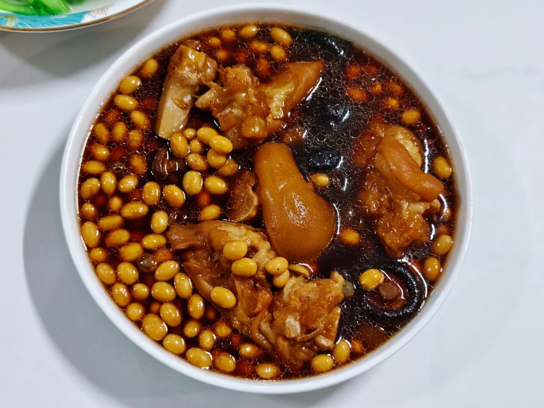 【黄豆炖猪蹄】高压锅（超详细食谱）