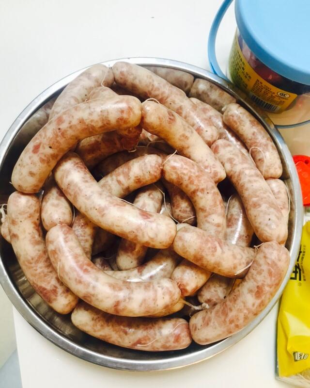 Q弹多汁的自制台式脆皮肠——绝对秒杀市售