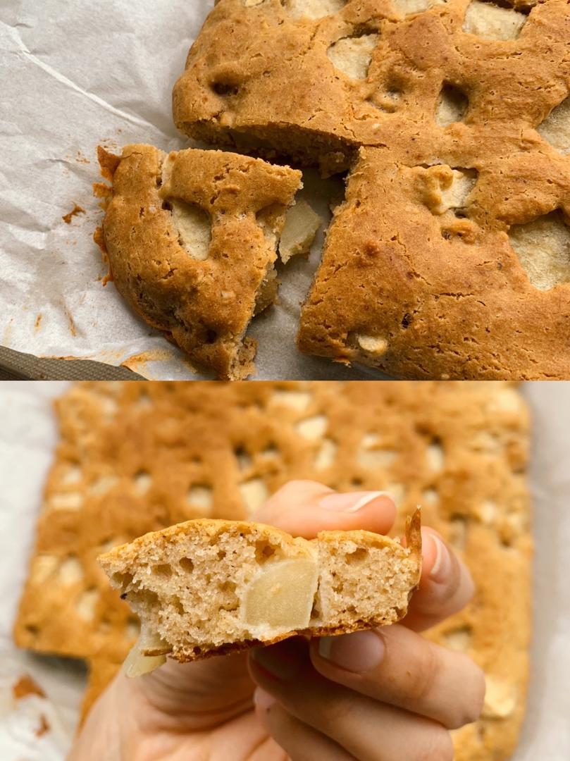 苹果核桃早餐软糕（无麸质）丨健康·烘焙